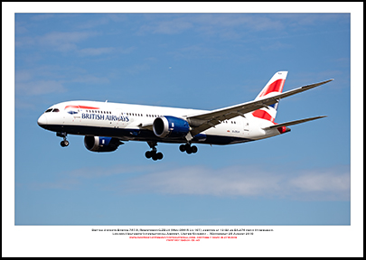 G-ZBJH - British Airways Boeing 787-8 Dreamliner (Msn 38615 Ln 197) - 02