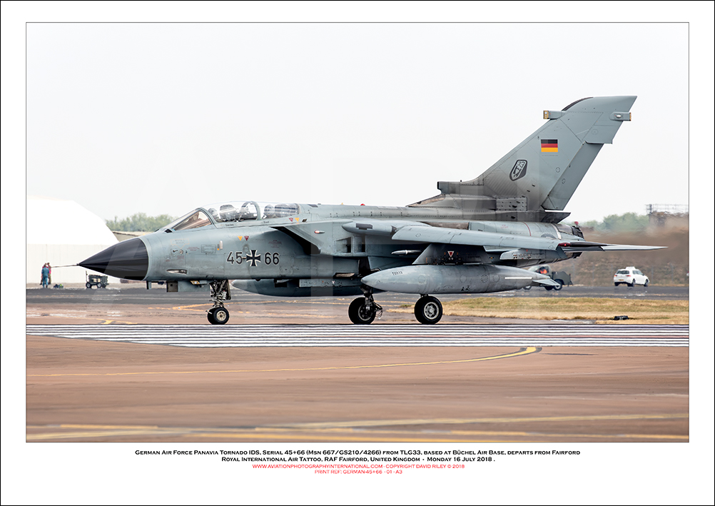 GERMAN-45+66 - German Air Force Panavia Tornado IDS (Msn 667/GS210/4266) - 01