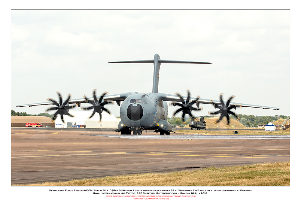 GERMAN-54+10 - German Air Force Airbus A400 (Msn 049) - 02