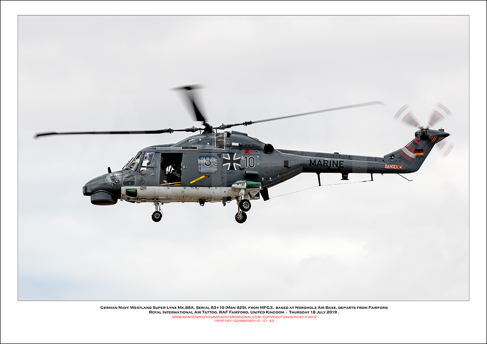 GERMAN-83+10 - German Navy Westland Super Lynx Mk.88A (Msn 429) - 01