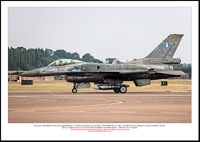 GREECE-520 - Hellenic Air Force Force Lockheed Martin  F-16CF-52 Fighting Falcon (Msn XK-21) - 01