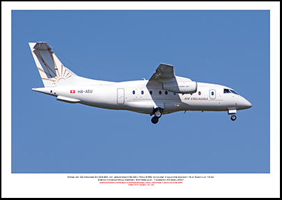 HB-AEU - Swiss Jet AG Dornier Do 328-300 Jet  (Msn 3199) - 01