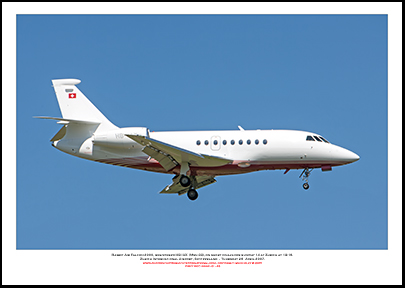HB-IAX -Rabbit Air Falcon 2000, (Msn 033) - 01