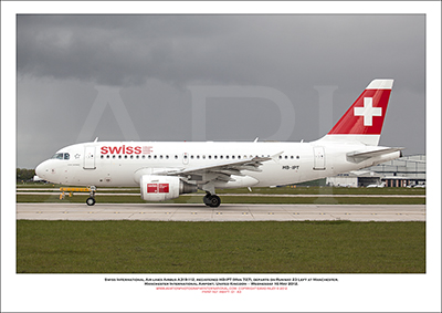 HB-IPT - Swiss International Air Lines Airbus A319-112  (Msn 727) - 01