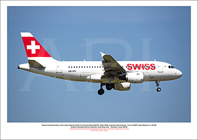 HB-IPV - Swiss International Air Lines Airbus A319-112  (Msn 578) - 05