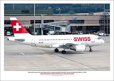 HB-IPX - Swiss International Air Lines Airbus A319-112  (Msn 612) - 05