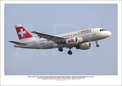 HB-IPY - Swiss International Air Lines Airbus A319-112  (Msn 621) - 01