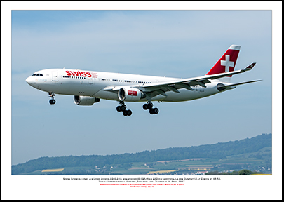 HB-IQA - Swiss International Air Lines Airbus A330-223  (Msn 229) - 02