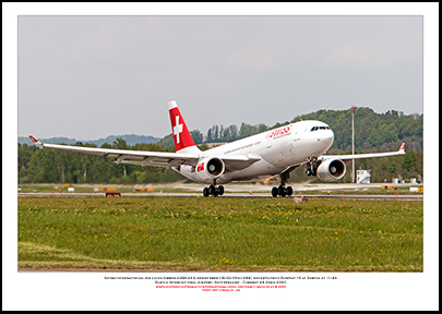 HB-IQJ - Swiss International Air Lines Airbus A330-223  (Msn 294) - 01