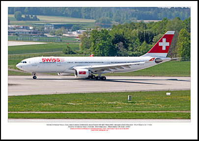HB-IQK - Swiss International Air Lines Airbus A330-223  (Msn 299) - 04