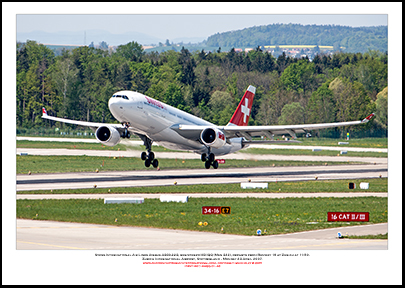 HB-IQQ - Swiss International Air Lines Airbus A330-223  (Msn 322) - 01