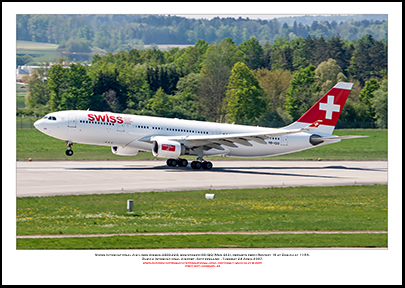 HB-IQQ - Swiss International Air Lines Airbus A330-223  (Msn 322) - 03