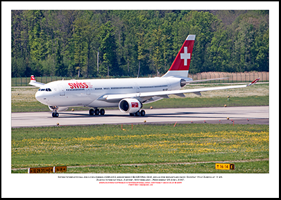 HB-IQR - Swiss International Air Lines Airbus A330-223  (Msn 324) - 02