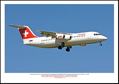 HB-IXW - Swiss European Air Lines Avro RJ100 (Msn E3272) - 01