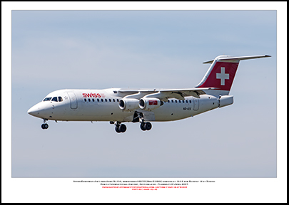 HB-IXX - Swiss European Air Lines Avro RJ100 (Msn E3262) - 02