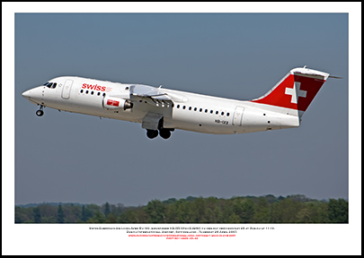 HB-IXX - Swiss European Air Lines Avro RJ100 (Msn E3262) - 03