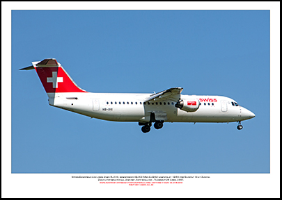 HB-IXX - Swiss European Air Lines Avro RJ100 (Msn E3262) - 04
