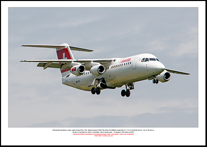 HB-IYQ - Swiss European Air Lines Avro RJ100 (Msn E3384) - 02