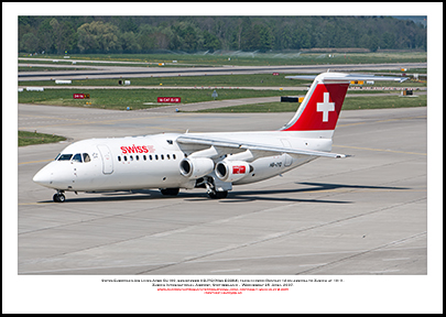 HB-IYQ - Swiss European Air Lines Avro RJ100 (Msn E3384) - 05