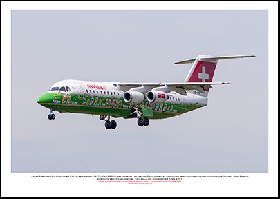 HB-IYS - Swiss European Air Lines Avro RJ100 (Msn E3381) - 02