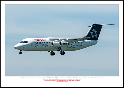HB-IYU - Swiss European Air Lines Avro RJ100 (Msn E3379) - 03