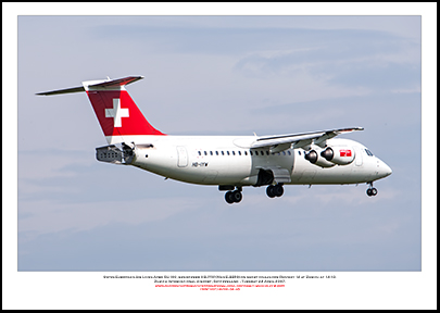 HB-IYW - Swiss European Air Lines Avro RJ100 (Msn E-3359)- 04