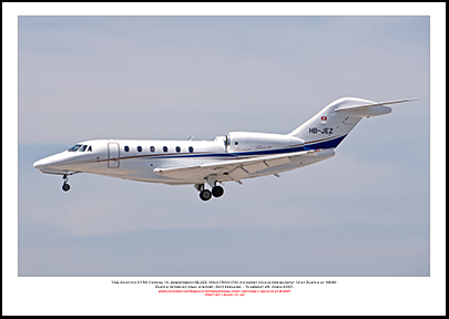 HB-JEZ - Cessna 750 Citation X, (Msn 750-0179) - 01