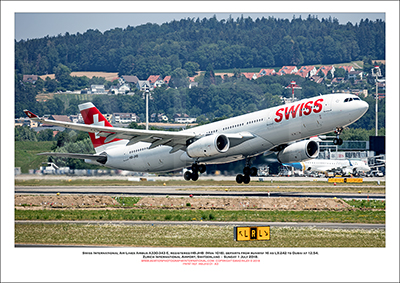 HB-JHB - Swiss International Air Lines Airbus A330-343 E  (Msn 1018) - 01