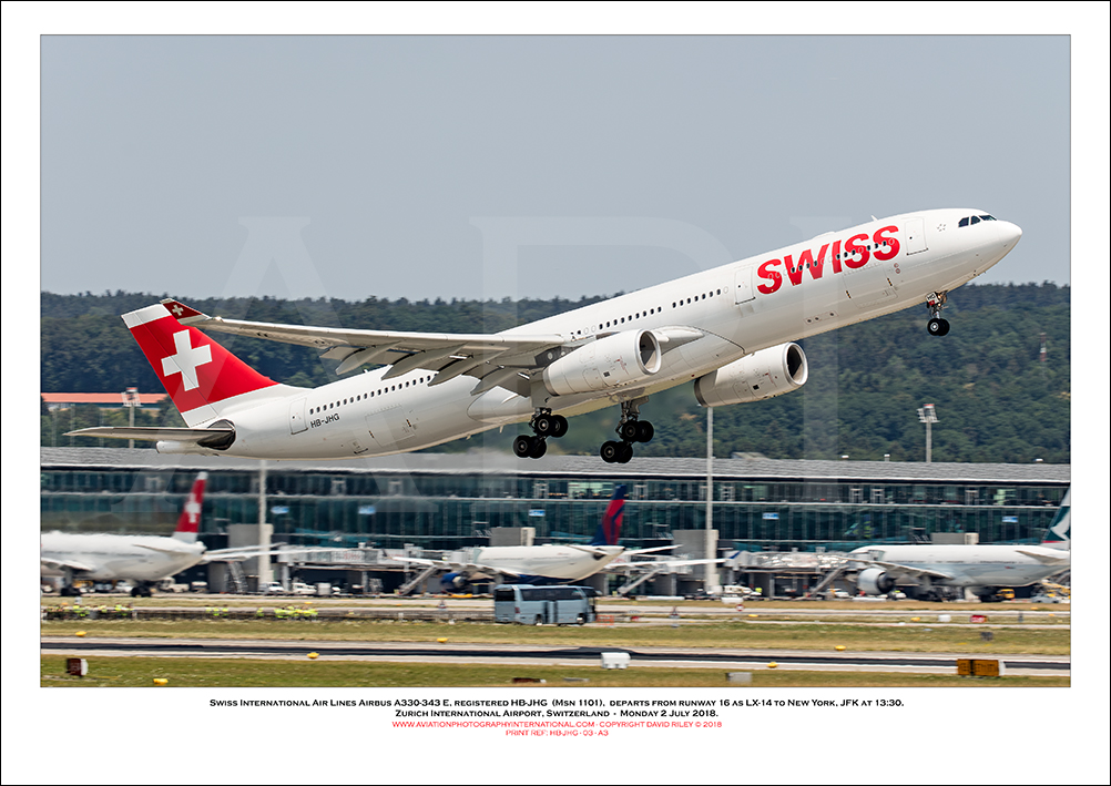HB-JHG - Swiss International Air Lines Airbus A330-343 E  (Msn 1101) - 03