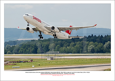 HB-JHL - Swiss International Air Lines Airbus A330-343 E  (Msn 1290) - 01
