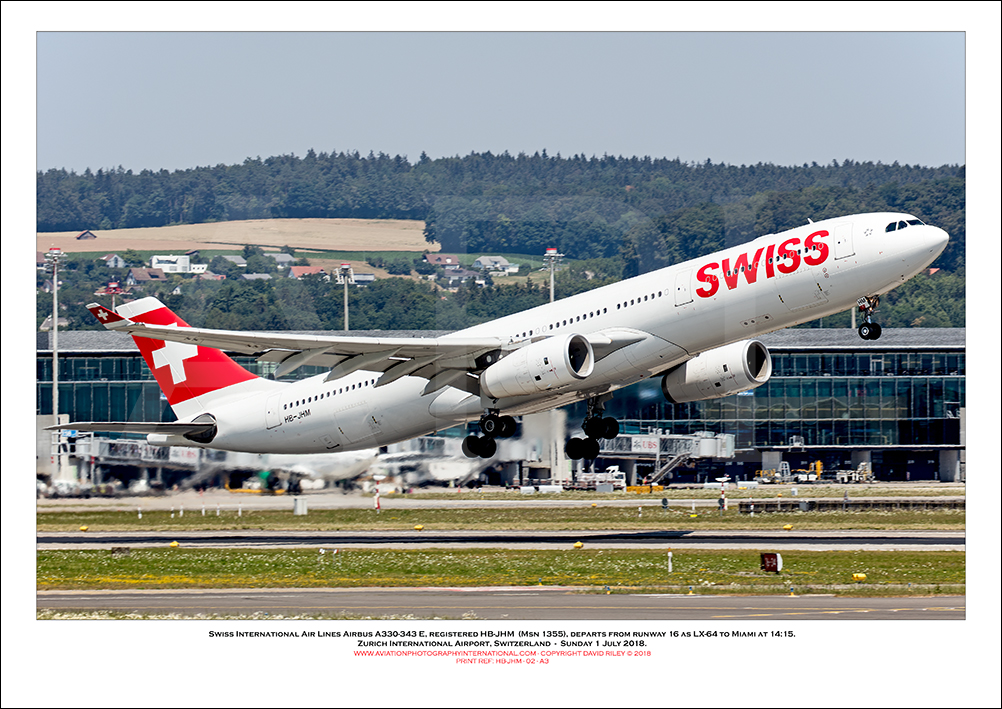 HB-JHM - Swiss International Air Lines Airbus A330-343 E  (Msn 1355) - 02