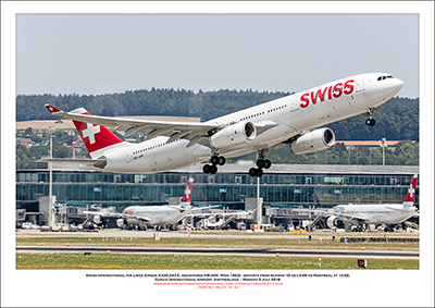 HB-JHN - Swiss International Air Lines Airbus A330-343 E  (Msn 1403) - 02