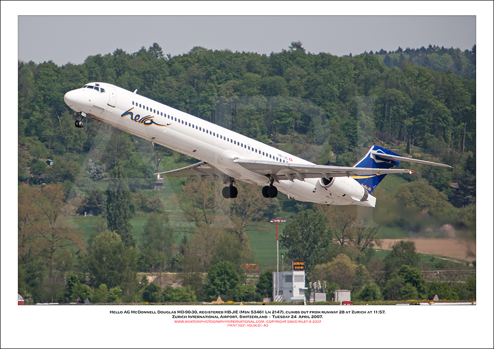 HB-JIE  - Hello AG McDonnell Douglas MD-90-30 (Msn 53461 Ln 2147) - 01