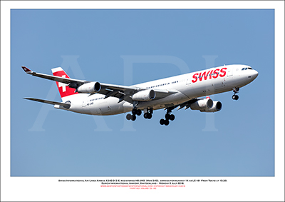 HB-JMB - Swiss International Air Lines Airbus A340-313 X (Msn 545) - 02