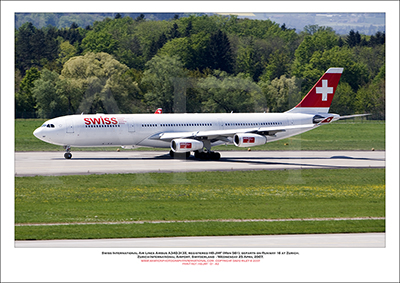 HB-JMF - Swiss International Air Lines Airbus A340-313X (Msn 561) - 01