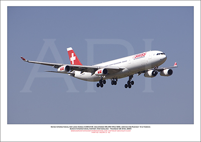 HB-JMH - Swiss International Air Lines Airbus A340-313E (Msn 585) - 01