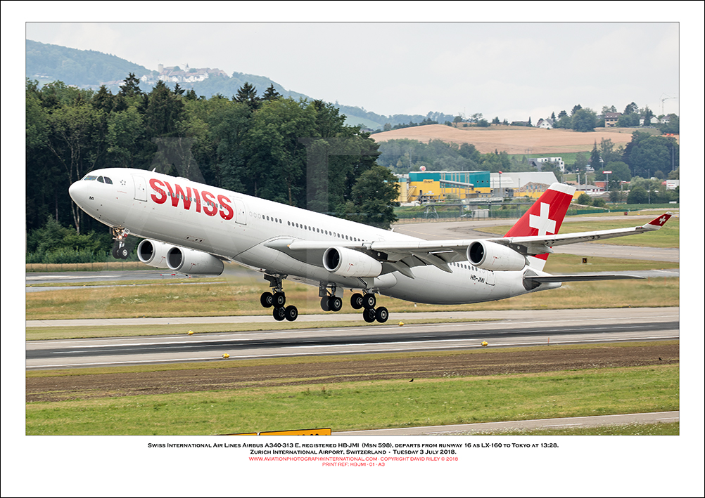 HB-JMI - Swiss International Air Lines Airbus A340-313E (Msn 598) - 03