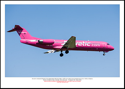 HB-JVG - Helvetic Airways Fokker 100  (Msn 11478) - 06