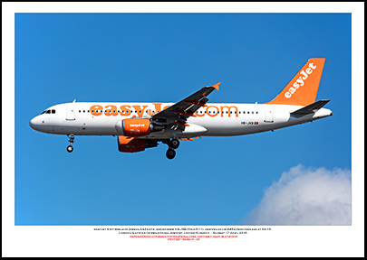 HB-JXB - easyJet Airbus A319-111 (Msn 5111 ) - 01