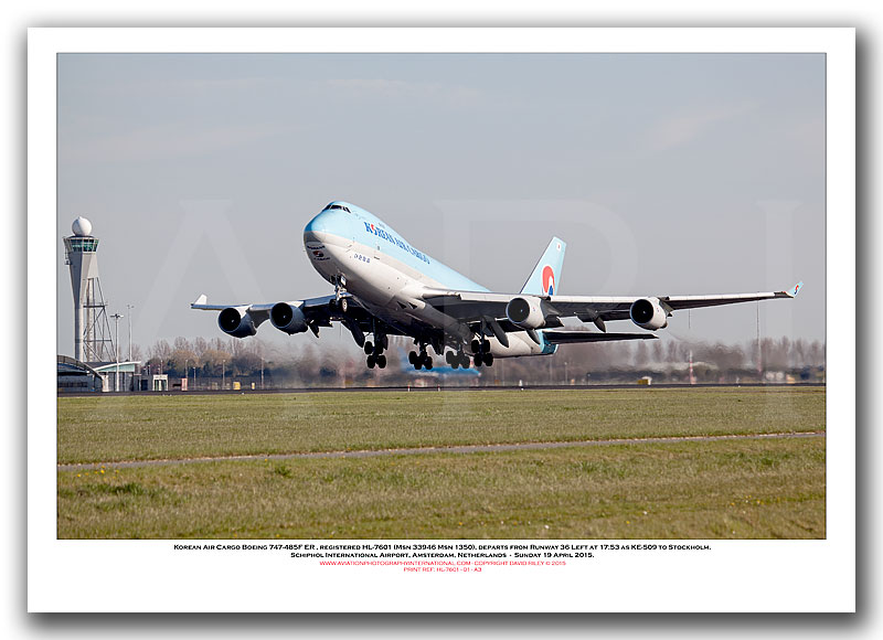 HL7601 - Korean Air Cargo Boeing 747-485F ER (Msn 33946 Msn 1350) - 01