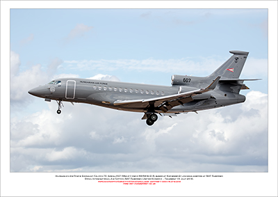 HUINGARY-607 - Hungarian Air Force Dassault Falcon 7X  (Msn 21) - 02