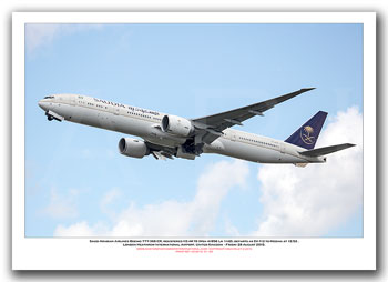HZ-AK19 - Saudi Arabian Airlines Boeing 777-368 ER (Msn 41056 Ln 1142) - 01