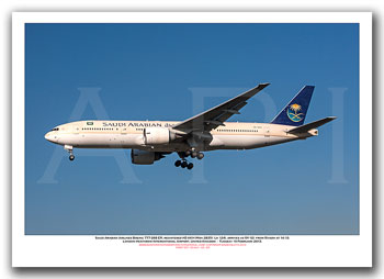 HZ-AKH - Saudi Arabian Airlines Boeing 777-268 ER (Msn 28351 Ln 124) - 02