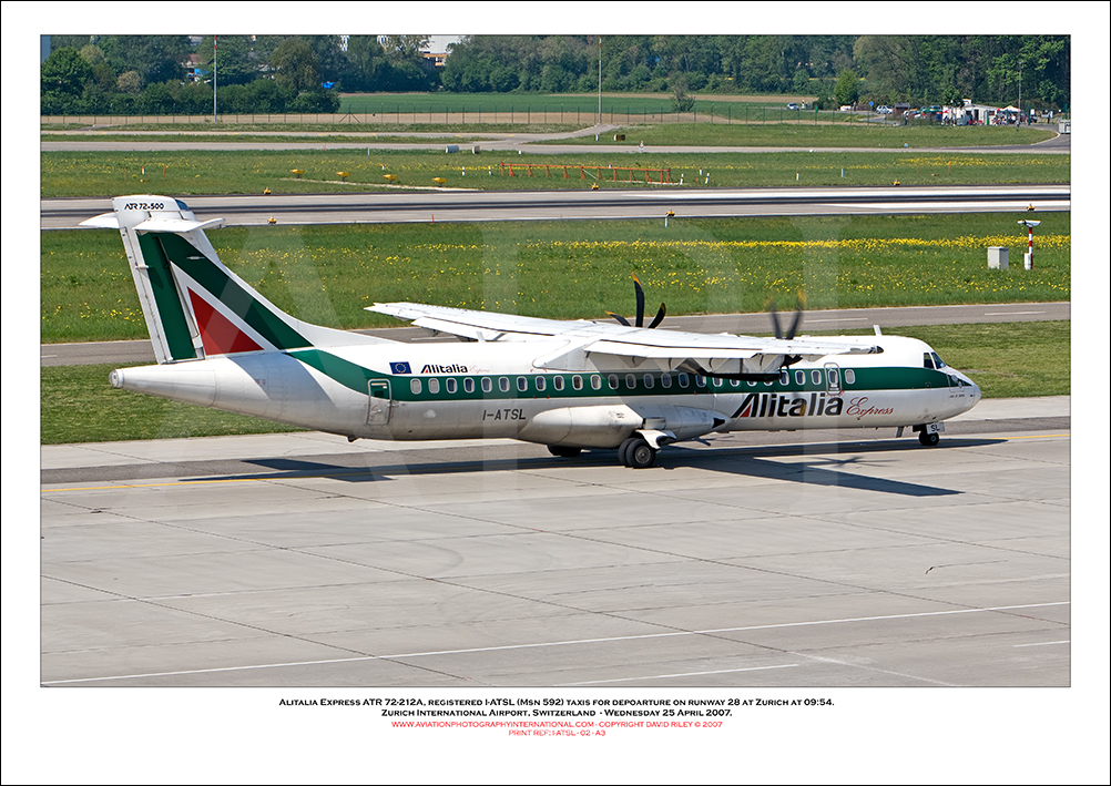 I-ATSL - Alitalia Express ATR 72-212A (Msn 592) - 02