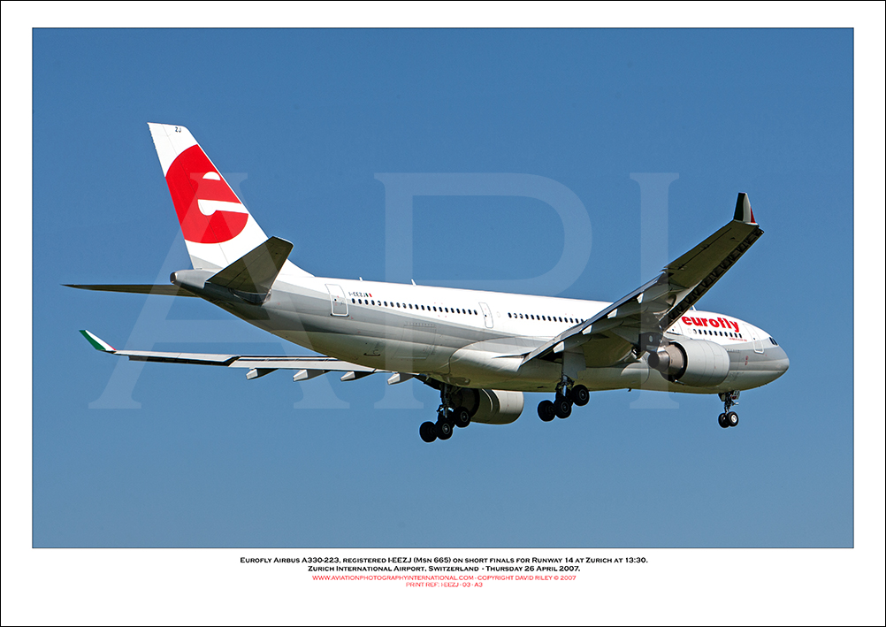 I-EEZJ - Eurofly Airbus A330-223  (Msn 665)- 03