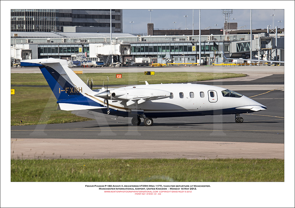 I-FXRH - Foxair Piaggio P-180 Avanti II (Msn 1177) - 01