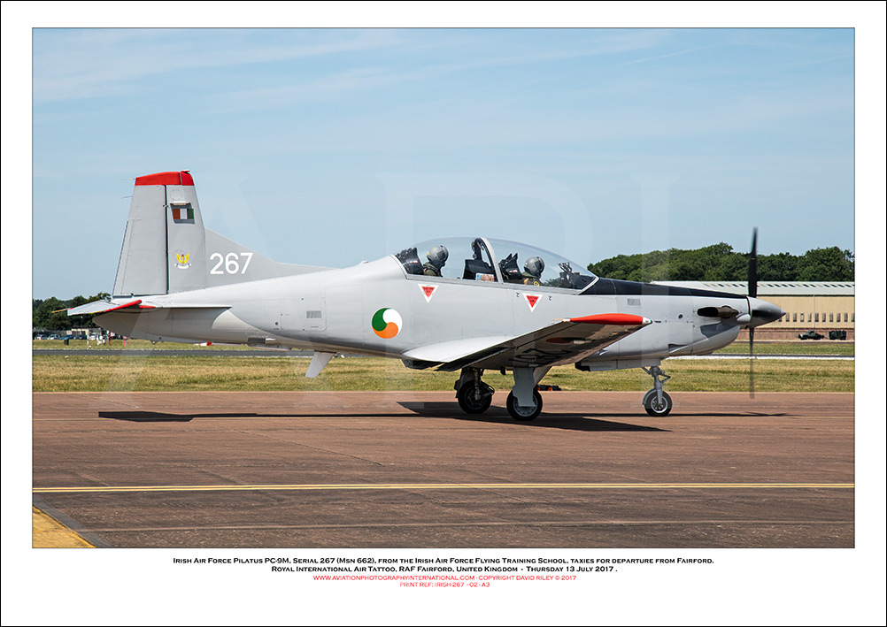 IRISH-267 - Irish Air Corps Pilatus PC-9M (Msn 662) - 02
