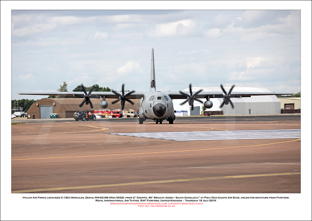ITALY-MM-62186 - Italian Air Force Lockheed C130J Hercules (Msn 5520) - 03