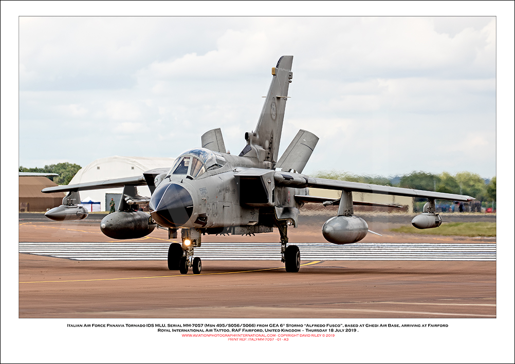 ITALY-MM-7057 -Italian Air Force Panavia Tornado IDS MLU (Msn 495/S056/5066) - 01