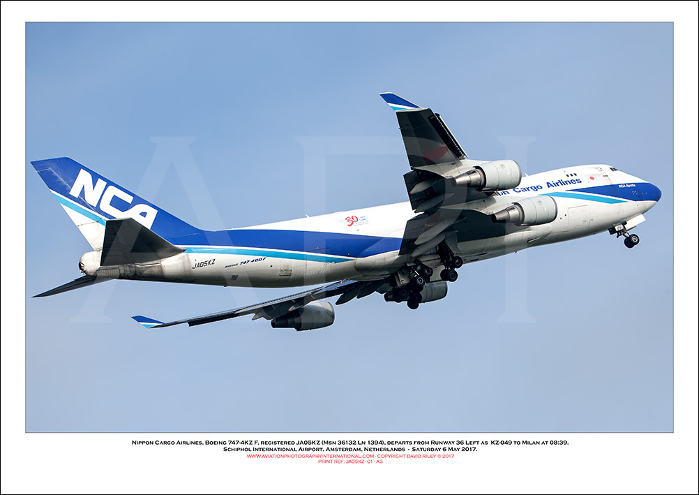 JA05KZ - Nippon Cargo Airlines Boeing 747-4KZ F (Msn  36132 Ln 1394) - 01